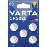 Lithium-Knopfzelle VARTA Electronics CR2025, 3V, 5er-Pack