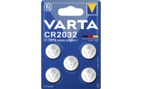 Lithium-Knopfzelle VARTA Electronics CR2032, 3V, 5er-Pack