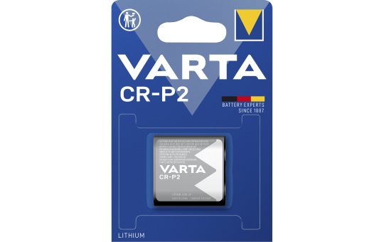 Lithium-Batterie VARTA Photo CRP2, 6V