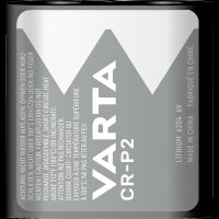 Lithium-Batterie VARTA Photo CRP2, 6V