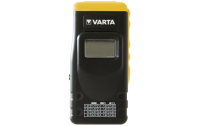Batterietester VARTA, digital, LCD-Display, für AA/ AAA/ C/ D/ 9v Batterien