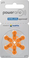 Varta Power One Gr. 13 Hörgerätebatterien 1,45V...
