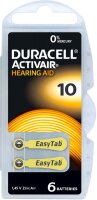 Duracell Activair Gr. 10 Hörgerätebatterien 6er...