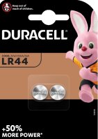 Duracell G13 V13GA 2er Blister LR44 Batterie Knopfzelle...