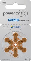Varta Power One Gr. 312 Hörgerätebatterien...
