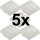 Aufbewahrungsbox / Transportbox für Akkus / Batterien - Mignon (AA) / Micro (AAA) --- SET 5 Stk. E014004