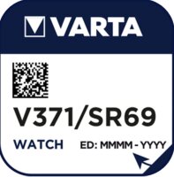 Varta Watch V 371 Uhrenzelle Knopfzelle SR 920 SW V371...