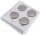 Varta 4x CR2032 3V Batterie Lithium Knopfzelle Bulk VCR2032B