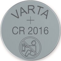 Varta 1x CR2016 3V Batterie Lithium Knopfzelle Bulk VCR2016B