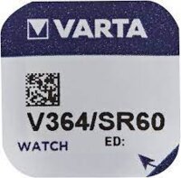 Varta Watch V 364 Uhrenzelle SR621 SW V364 (SR60)...