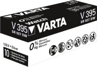Varta 10x Watch V 395 Uhrenzelle Knopfzelle SR927SW V395...