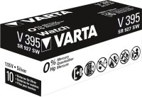 Varta 10x Watch V 395 Uhrenzelle Knopfzelle SR927SW V395...
