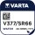Varta 10x Watch V 377 Uhrenzelle Knopfzelle SR 626 SW V377 Silber-Oxid 24mAh 1,55 V 1er Blister V 377