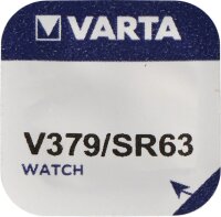 Varta 5x Watch V 379 Uhrenzelle Knopfzelle SR 521 SW V379...
