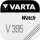 Varta 2x Watch V 395 Uhrenzelle Knopfzelle SR927SW V395 42mAh 1,55 V Silber-Oxid 1er Blister V 395