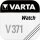 Varta Watch V 371 Uhrenzelle Knopfzelle SR 920 SW V371 Silber-Oxid 30 mAh 1,55 V 1er Blister V 371