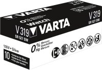 Varta 10x Watch V 319 Uhrenzelle Knopfzelle SR 527 SW...