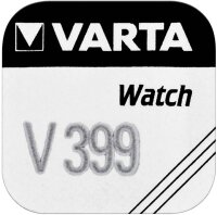 Varta 10x Watch V 399 Uhrenzelle Knopfzelle SR 927 SW...