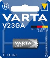 Varta V23GA 12V Alkaline 1er Blister 8LR932 Fotobatterie...