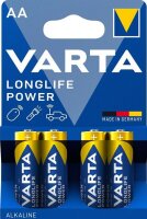 Varta Longlife Power AA Mignon Alkaline Batterie 4er...