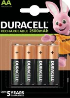 Duracell Recharge Ultra Akku AA HR06 2500 mAh vorgeladen...