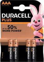 Duracell 8x AAA LR03 1,5V Plus Power Alkaline Batterie...