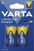 Varta 2x Longlife Power C LR14 Baby 1,5 V Alkaline...