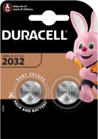 Duracell Specialty 2032 Lithium 3V Knopfzelle 2er Blister...