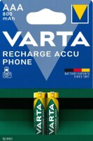 Varta Phone Power HR03 AAA Akku Micro 800 mAh 2er Blister...