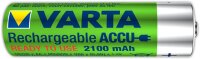 Varta 1 Zelle AA Akku Mignon NiMH 2100mAh Ready to use...