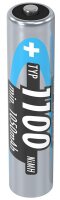 ANSMANN 1 Zelle NiMH Akku Micro AAA Typ 1100 min. 1050mAh...