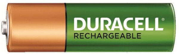 Duracell 1 Zelle Akku AA HR06 2500 mAh vorgeladen Bulk DX1500