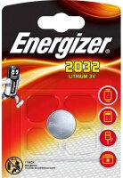 Energizer Lithium 3V Zelle 1er Blister CR2032 IEC C...