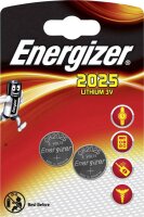 Energizer 2x Lithium 3V Zelle 2er Blister CR2025 IEC C...