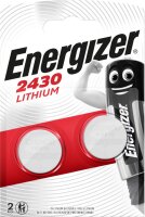 Energizer 5x Lithium 3V Zelle 2er Blister CR2430 IEC C...