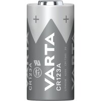 Varta 1 Zelle CR123A 3V Lithium 1430 mAh VCR123A Bulk 6205