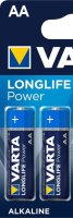 Varta 0,5x Longlife Power AA Mignon Alkaline Batterie 4er...