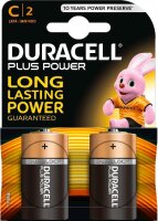 Duracell C LR14 Baby 1,5 V Alkaline Batterie 2er Blister...