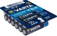 Varta Longlife Power AAA Micro Alkaline Batterie 12er...