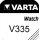 Varta Watch V335 Uhrenzelle Knopfzelle SR 512 SW Silber-Oxid 5 mAh 1,55 V 1er Blister V 335