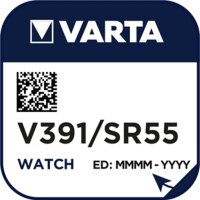 Varta Watch V 391 Uhrenzelle SR 1120 W V391 (SR55)...