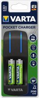 Varta Pocket Charger inkl. 4x56706 AA 2100 mAh Akkus...