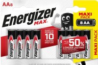 Energizer Max AA 8er Blister Mignon Batterie 1,5V E300112400