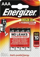 Energizer 3x Max AAA 4er Blister Micro Batterie 1,5V LR03...