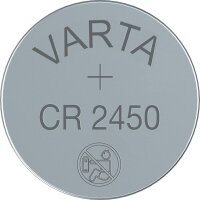 Varta CR2450 3V Batterie 6450 Lithium Knopfzelle 560 mAh...
