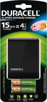 Duracell 1x Speed-Lader 1 Std + 2x AA Akku 1300 mAh + 2x...