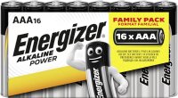 Energizer Alkaline Power AAA 16er Shrink Micro Batterie...