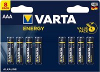 Varta Energy 8er Blister AAA Alkaline 1,5V LR03 Micro...