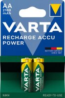 Varta AA Akku Mignon NiMH 2100mAh Ready to use 2er...