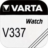 Varta 10x Watch V 337 Uhrenzelle Knopfzelle SR 416 SW...